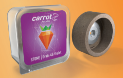 Carrot Purple Synthetic Stone